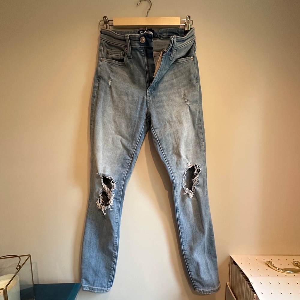 GAP High Rise Denim Legging - Picture 3 of 5